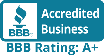 BBB Accredited Business with an A+ BBB Rating