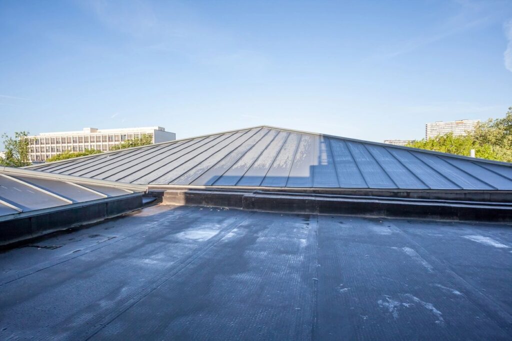 Commercial business roof